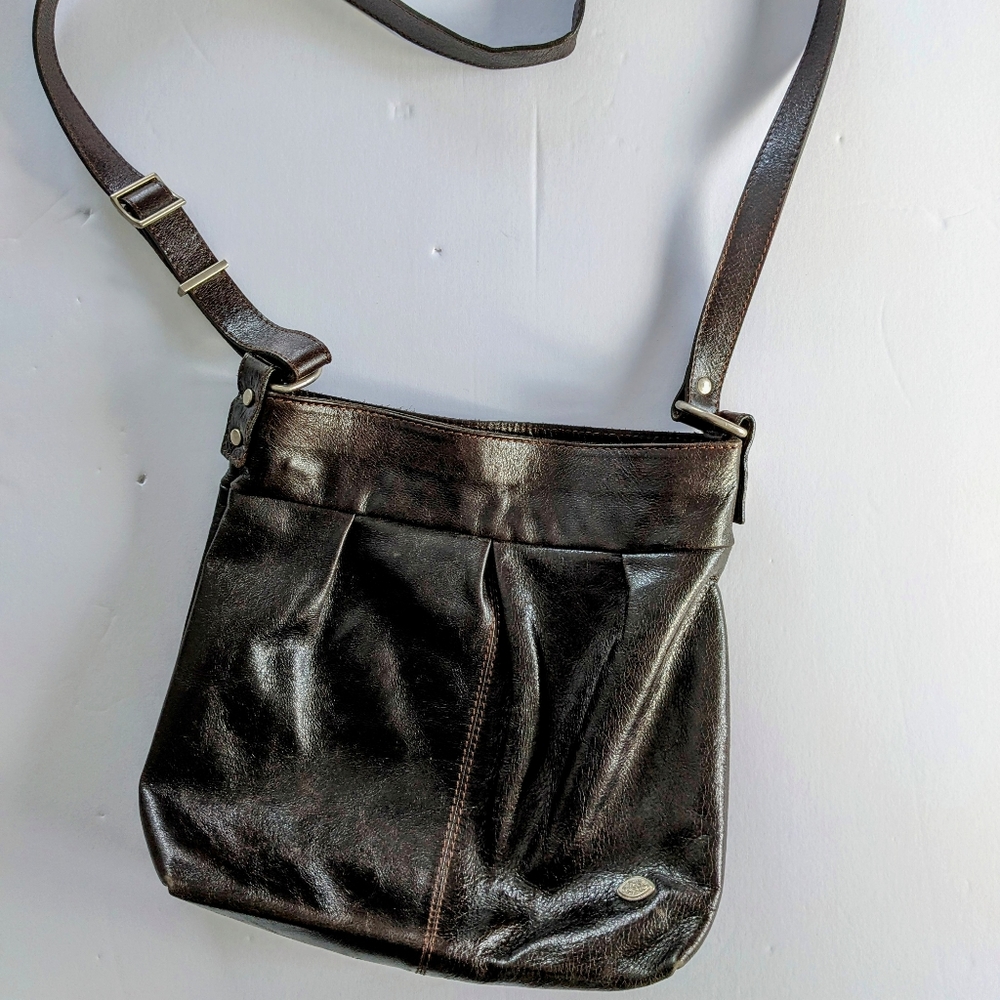 The Trend Brown Leather Handbag